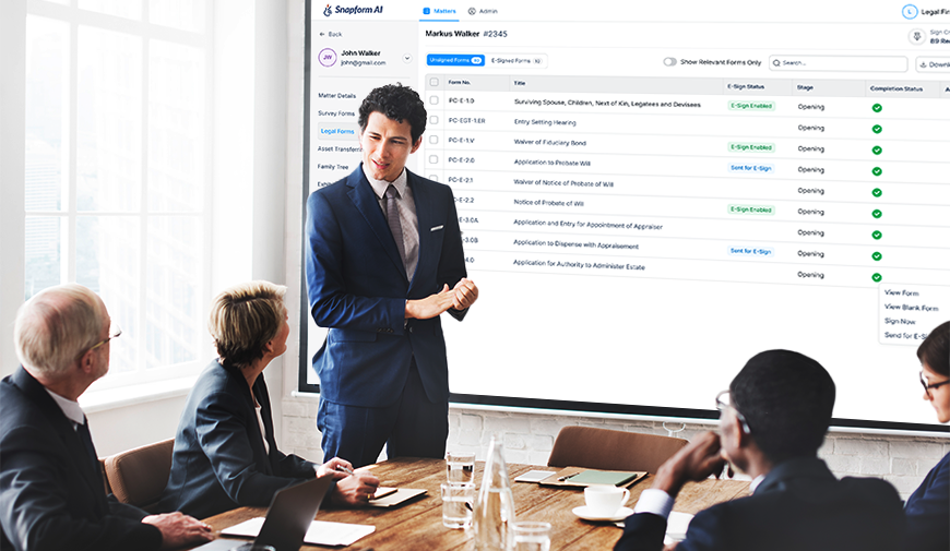 Automate Work for Attorney