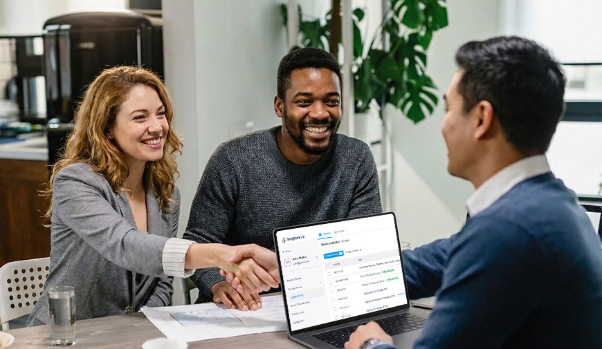 Attorney using probate case management software